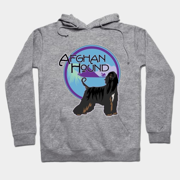 Afghan Hound Hoodie by PB&J Designs